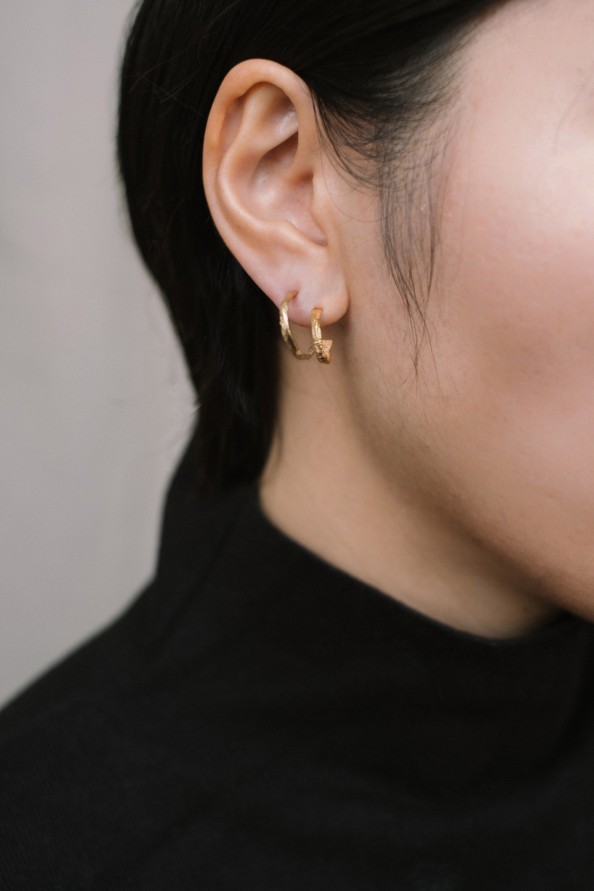 POAS hoop earrings N°2