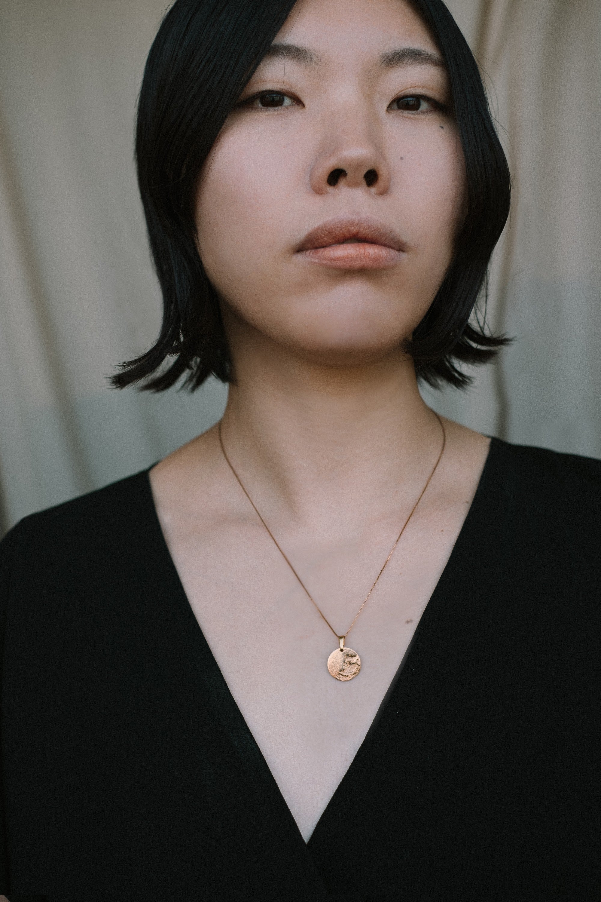 ROUND CHARM necklace N°3 (L)