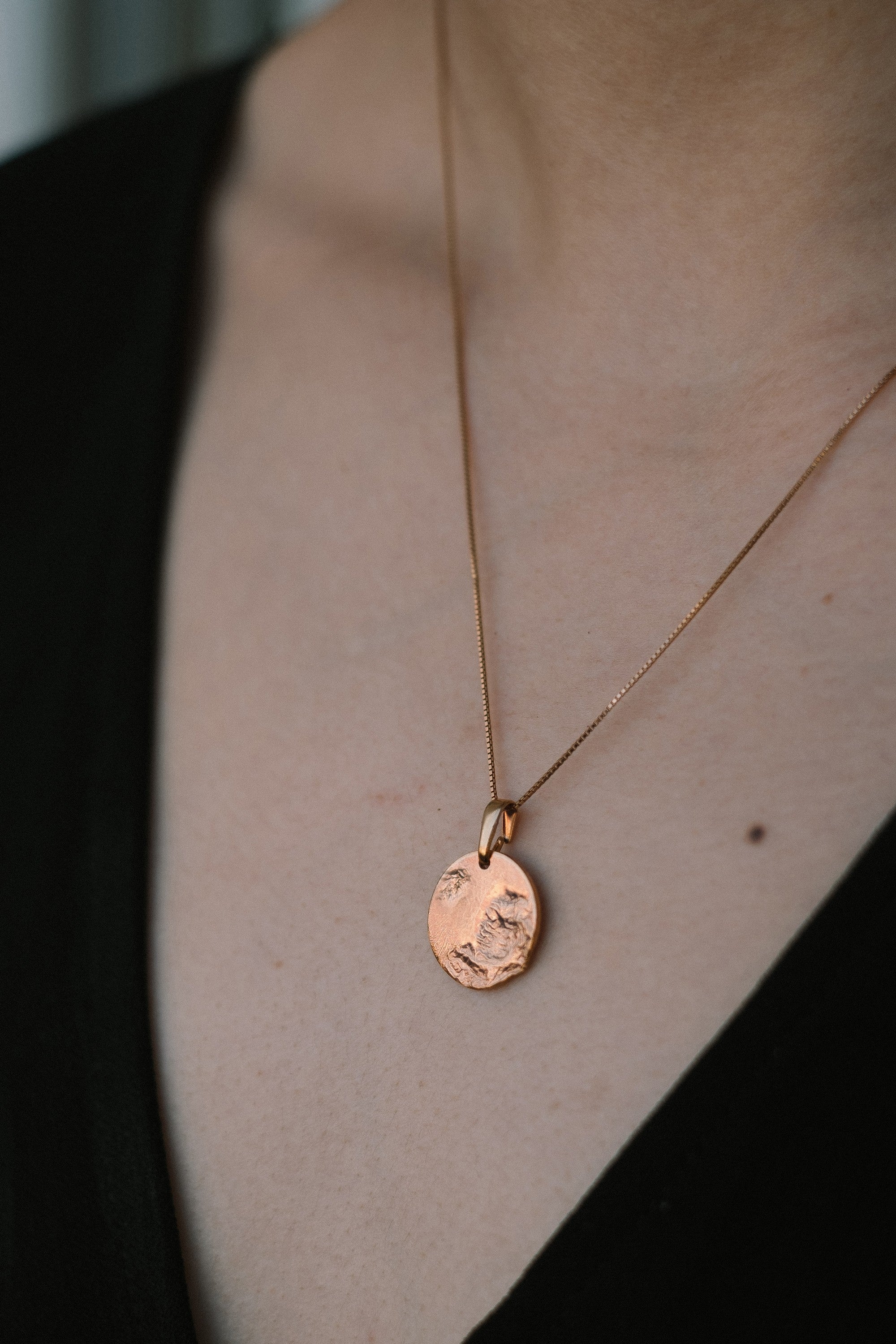 ROUND CHARM necklace N°3 (L)