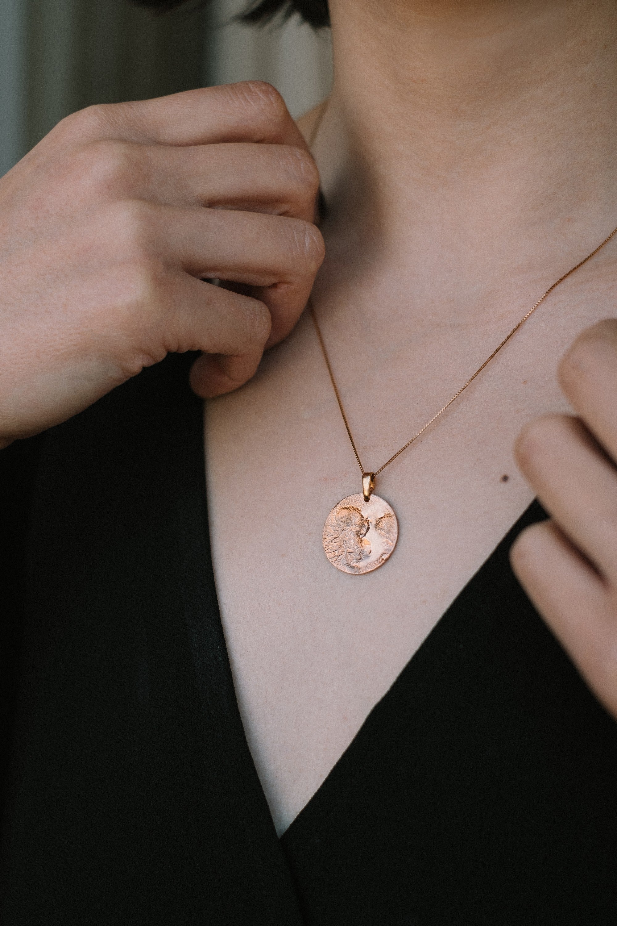 ROUND CHARM necklace N°4 (XL)