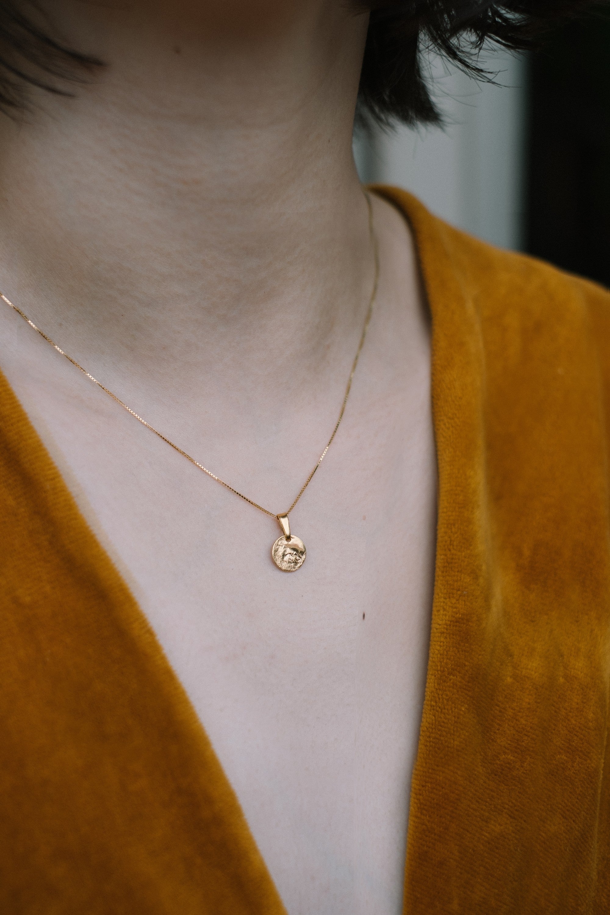 ROUND CHARM necklace N°1 (S)