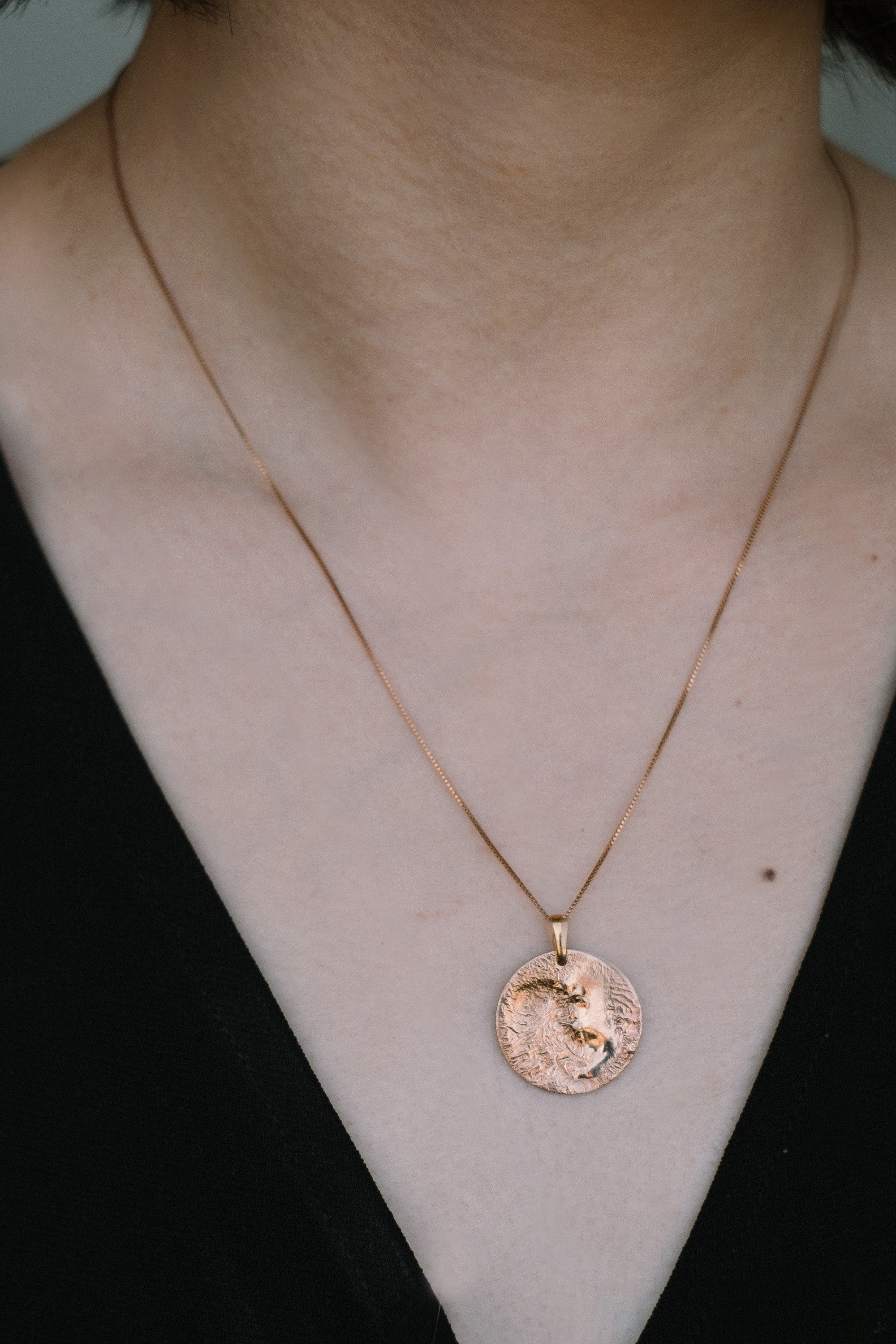 ROUND CHARM necklace N°4 (XL)