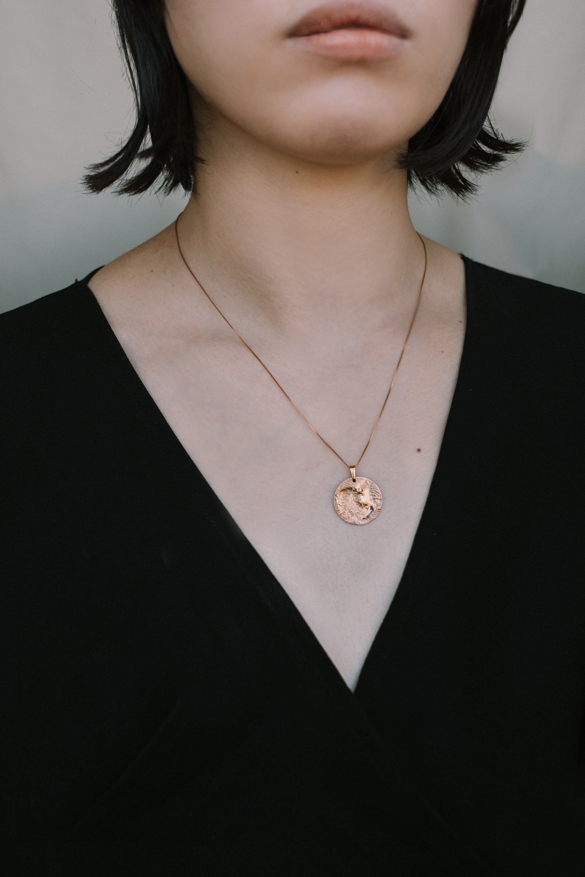 ROUND CHARM necklace N°4 (XL)