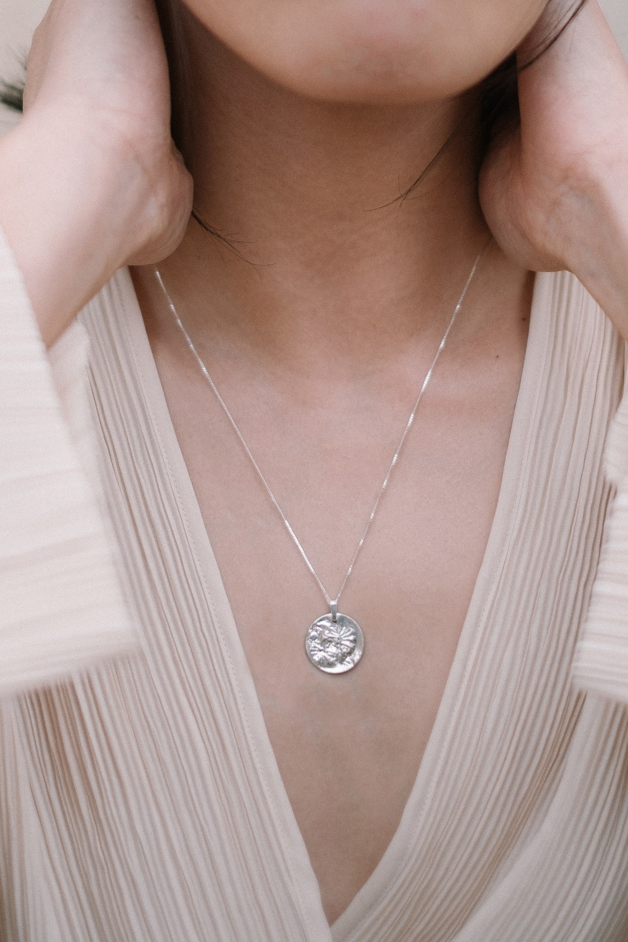 ROUND CHARM necklace N°3 (L)