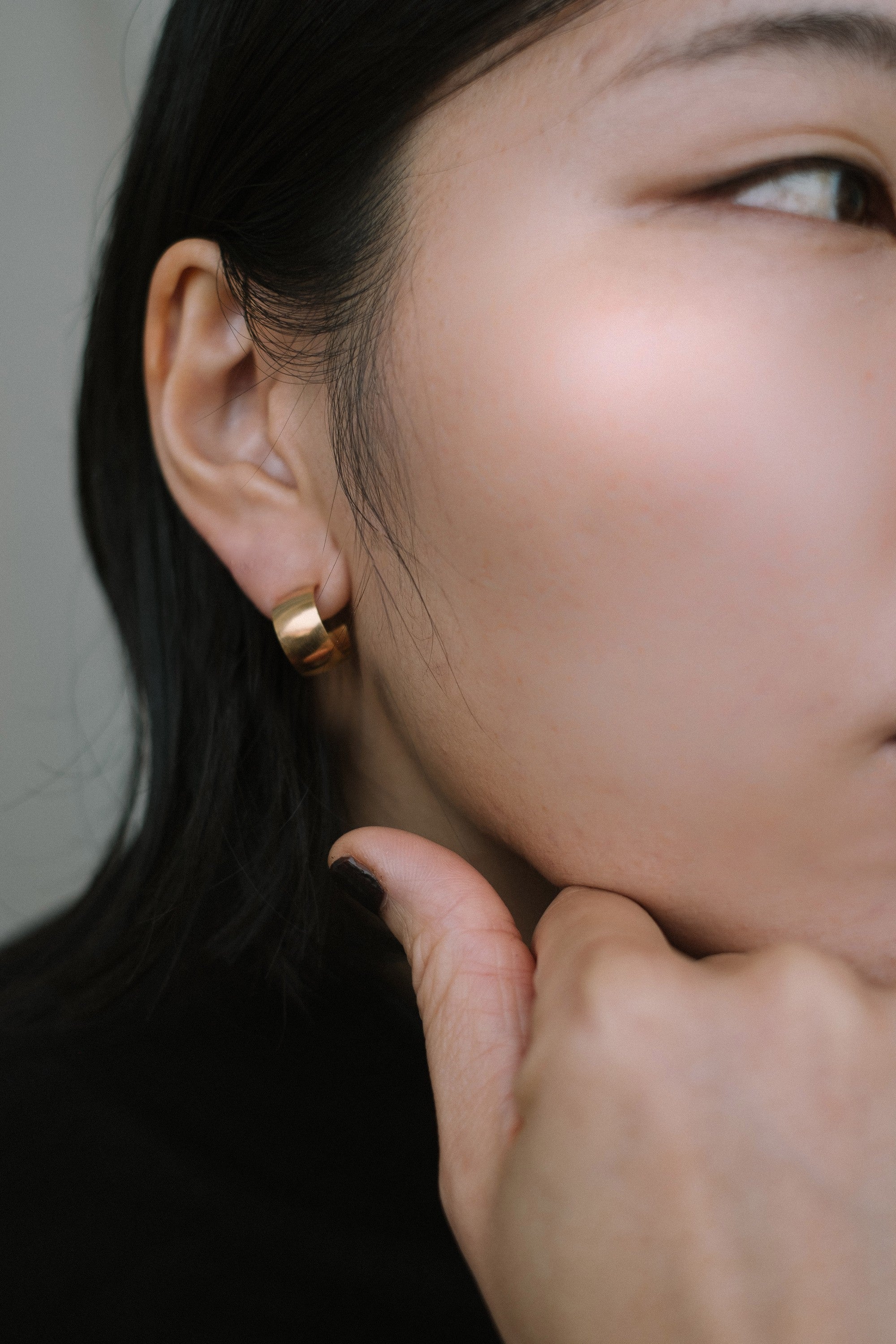 CLASSIC hoop earrings N°1 (S)