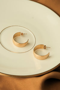 CLASSIC hoop earrings N°3 (L)