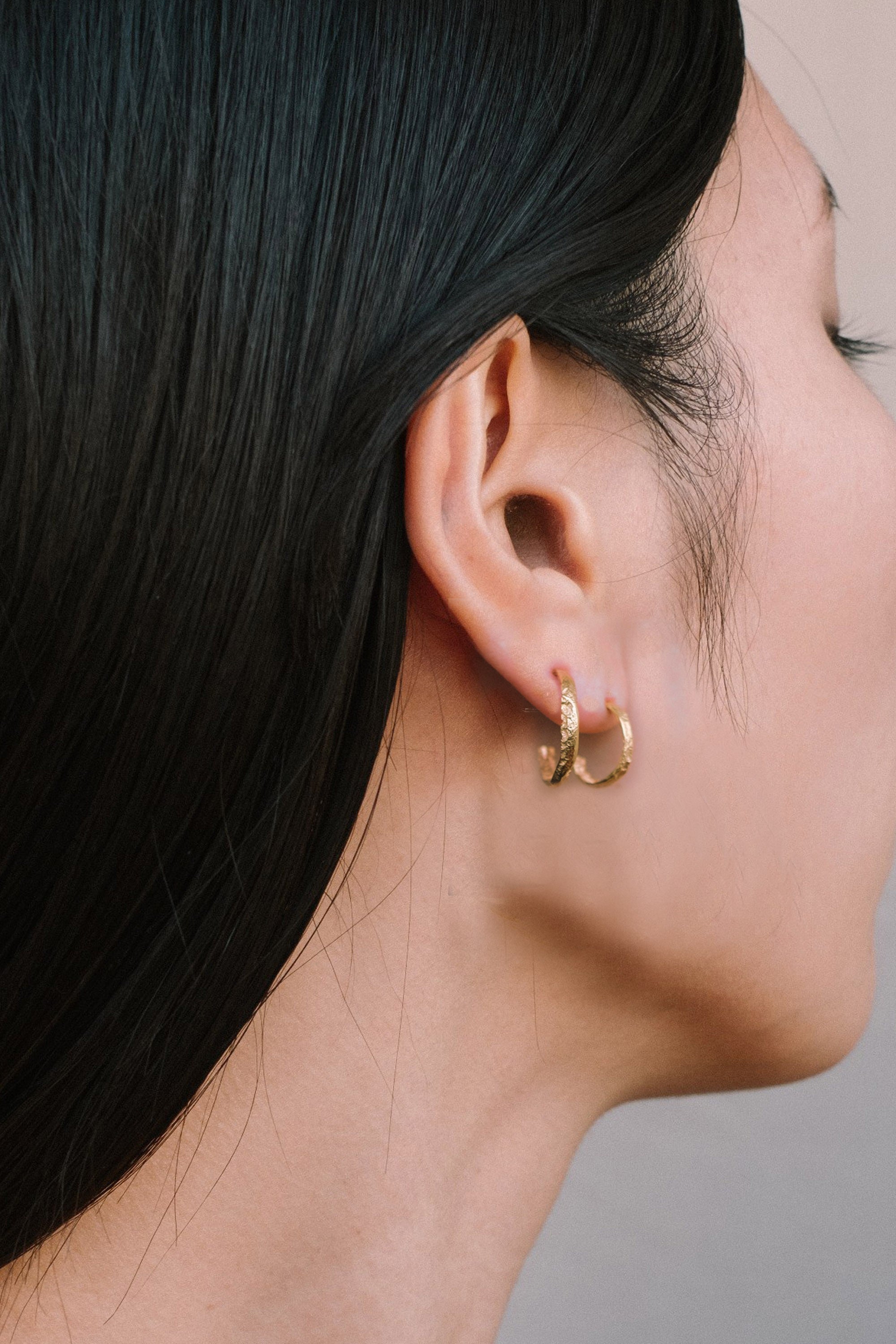 POAS hoop earrings N°1