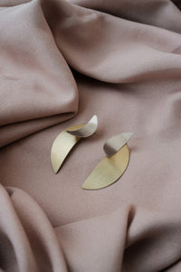 MISTA earrings N°1 - two tone