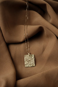 RECTANGULAR CHARM necklace N°4 (XL)